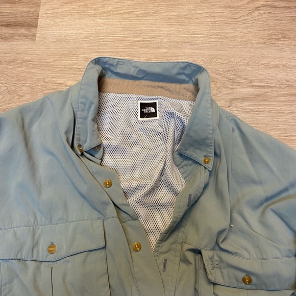 Mens North Face Button Up - Picture 1 of 4